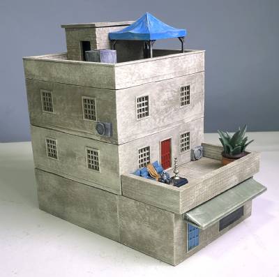 Ramadi House #5 version B (PAINTED)